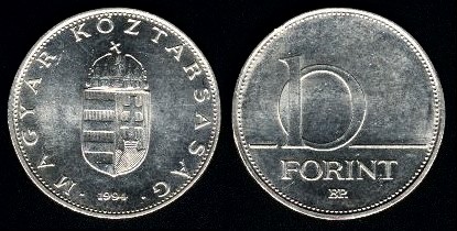 magyar forint - 10 forint