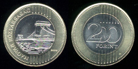 magyar forint - 200 forint